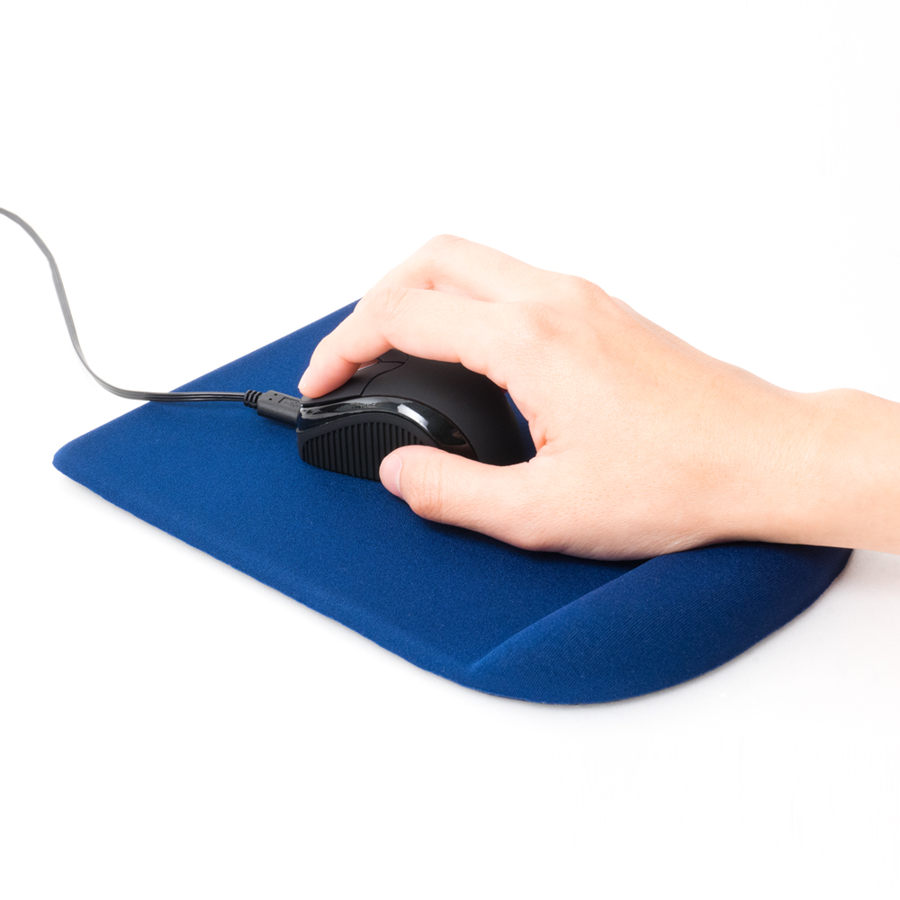 リストレスト付きマウスパッド [GZ-04] | ナカバヤシ株式会社 MCO