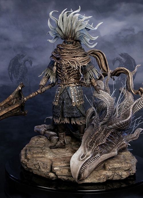 ダークソウル3☆無名の王&嵐の竜☆ガレージキット塗装済み完成品