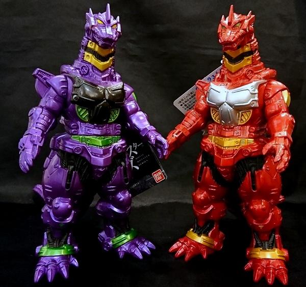 メカゴジラ ソフビ6体セットエヴァ初号機ムービーモンスターシリーズ