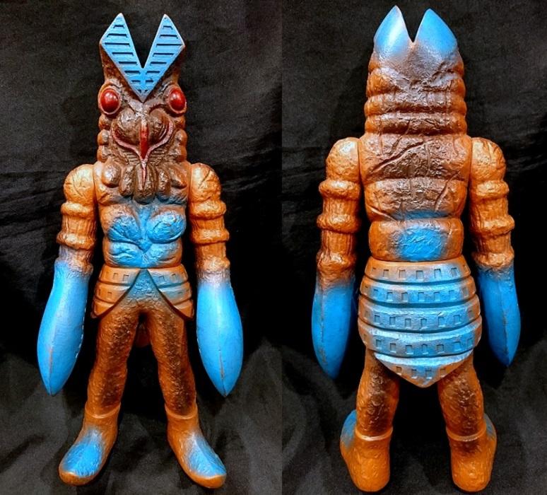 激レア ポピー キングザウルスシリーズ バルタン星人 クリア ソフビ