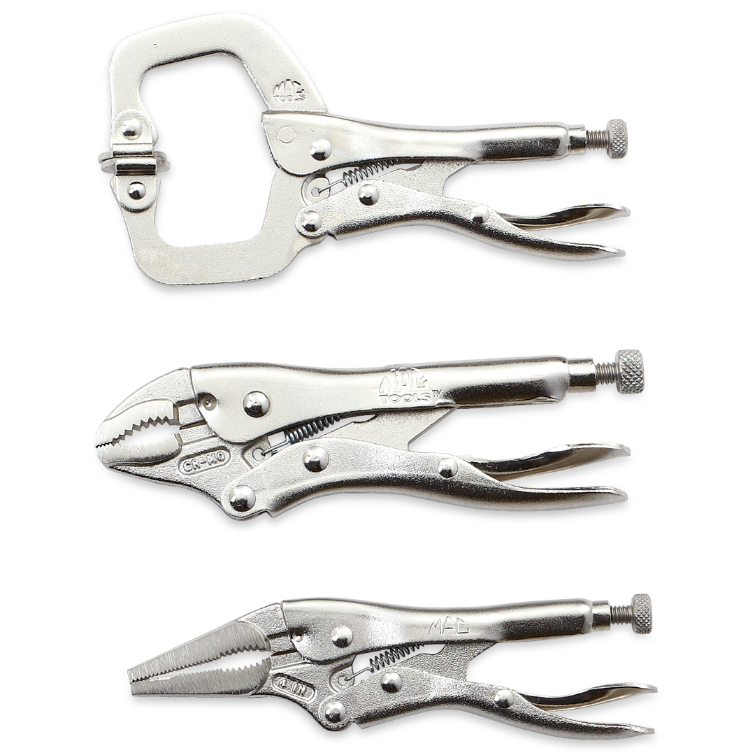 MAC TOOLS（マックツールズ） ロッキングプライヤー 3本セット