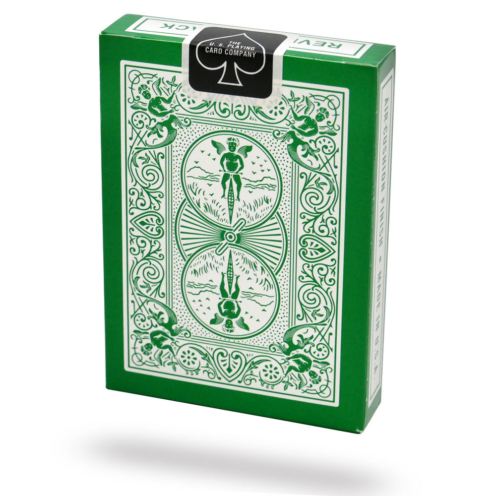 Green Bicycle Back Playing Cards – Magic Makers