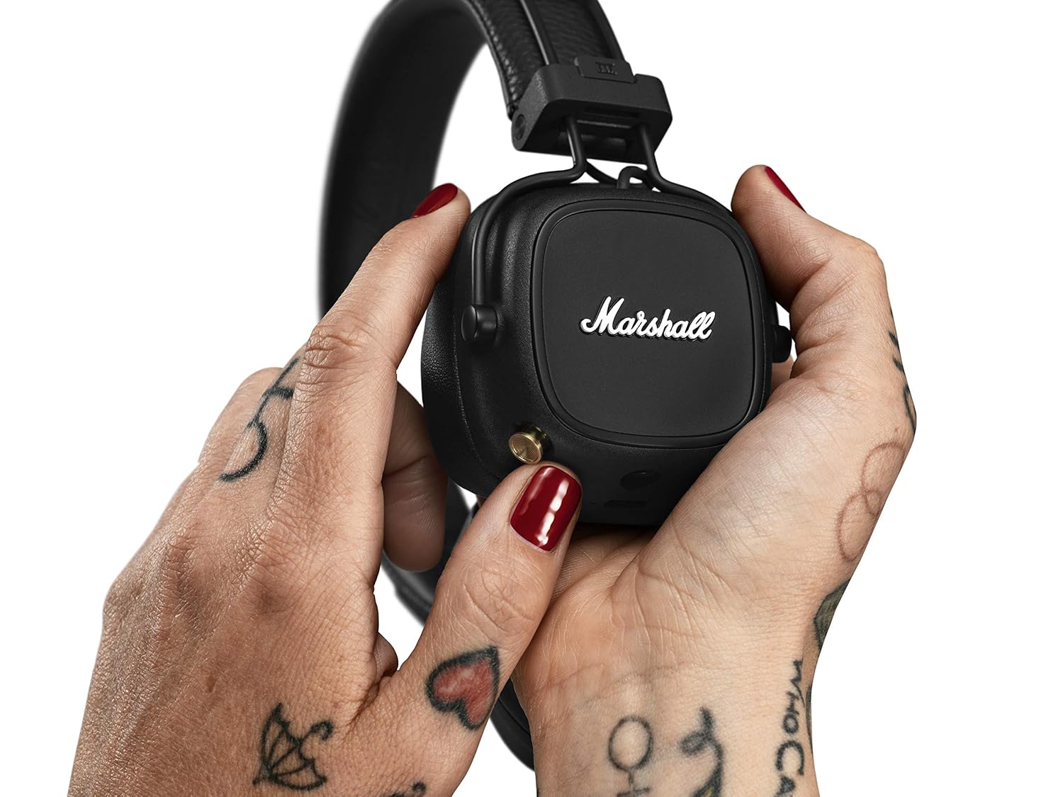 Marshall Major 4 Wireless Bluetooth On Ear Headphone with Mic (Black)