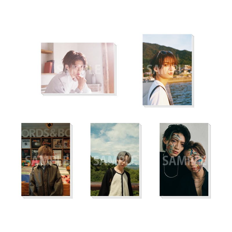 puzzle』 ブロマイドセット｜杢代和人・長野凌大｜MAILIVIS(メイリビス)