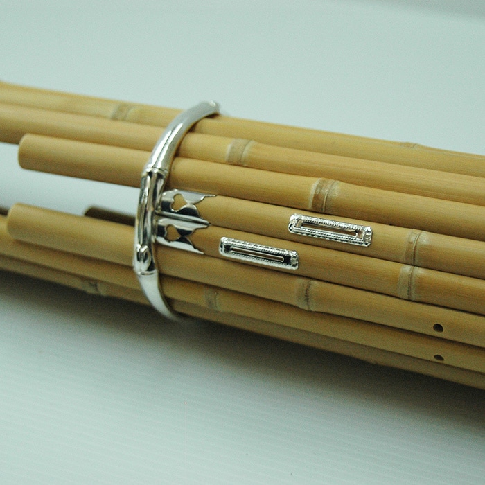 笙 白竹乱節 (頭樹脂・根継樹脂・一級本簧) | 雅楽器,笙 通販なら和