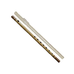 日音 篠笛 唄物 7穴 7本調子 ケース付 プラスチック | 篠笛