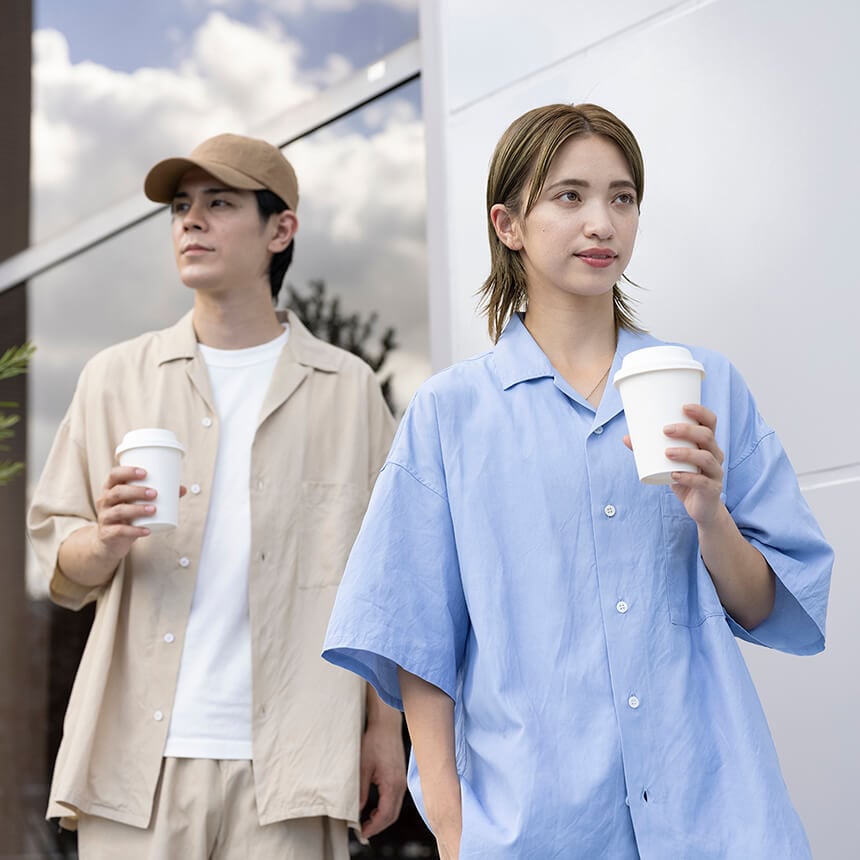 L】Ado オープンカラーシャツ 5th ポップアップストア Ado オープン