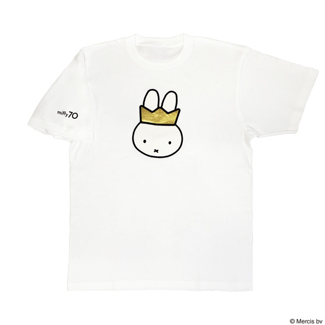 ミッフィー70周年 Tシャツ Gold&Black | キャラクターから探す