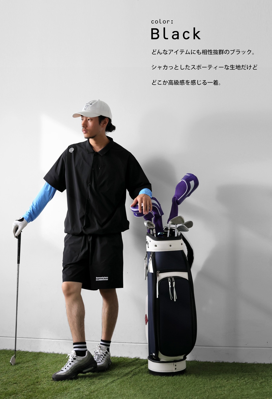 ANTIQUA GOLF×STCH ハーフパンツ レディース 送料無料・(500)メール便