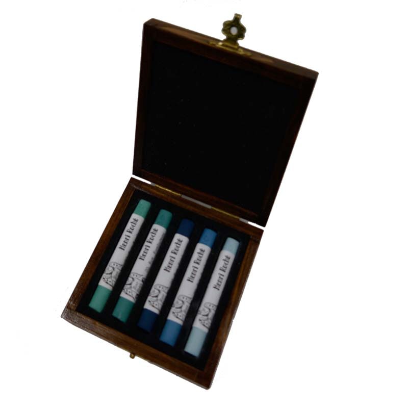 ラ・メゾン・ドゥ・パステル アンリ・ロシェ フルサイズ 5本セット 木