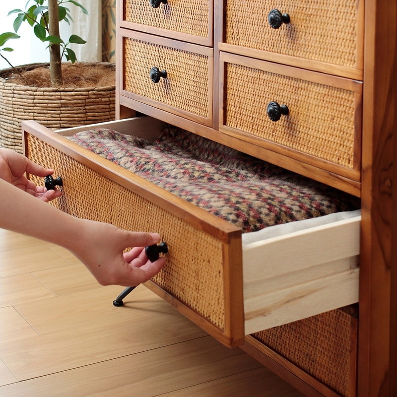 チェスト 【ラタン】 80×40×75cm｜ベッド・マットレス・インテリア家具