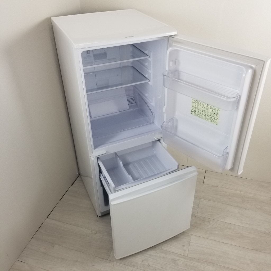 北九州市内配送無料 保証付き 137L 2ドア冷蔵庫 つけかえどっちもドア