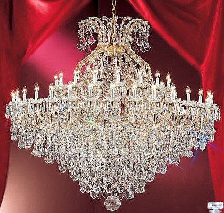 大型クリスタルシャンデリア34灯（φ1200×H1100mm） | EL JEWEL