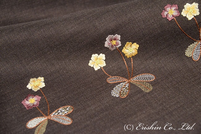 お誂え】手刺繍名古屋帯（更紗小花）『着物・呉服えり新』