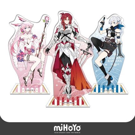 崩壊3rd 崩壊ダンジョンシリーズ戦乙女 アクリルスタンド 姫子 八重桜