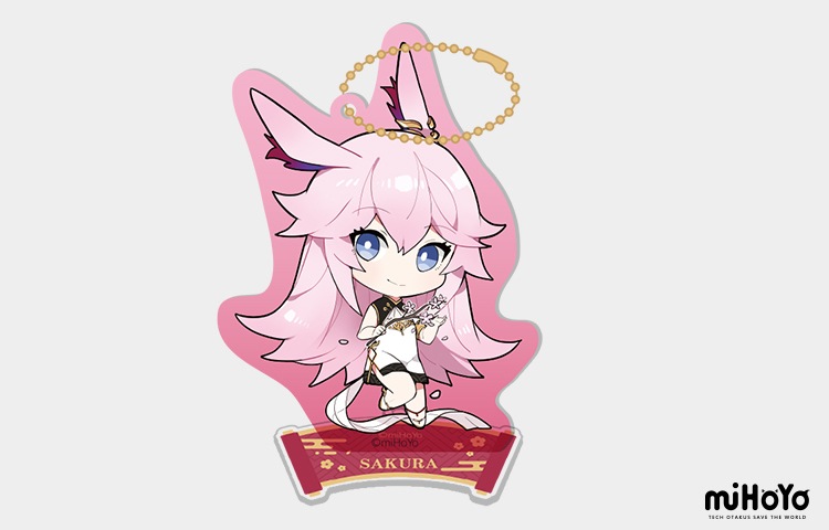 GiGO限定 崩壊3rd アクリルスタンド 八重桜 GiGO限定 崩壊3rd アクリル