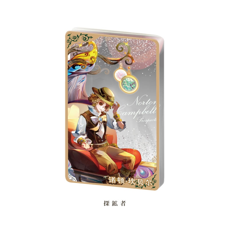 第五人格 探鉱者 スクエア缶バッジ アクリルキーホルダー Dark×POP