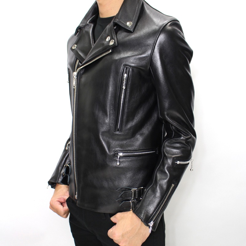 LJM-1L サイドベルト ライダースジャケット -ロング-｜『666』パン