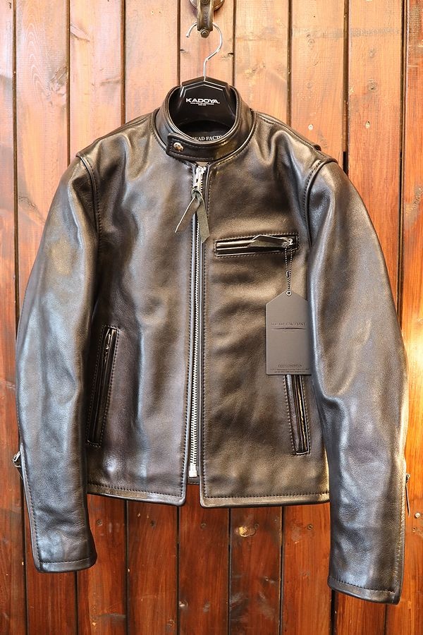 カドヤ(KADOYA) HF/AS-1VS レザージャケット 純国産 シングル
