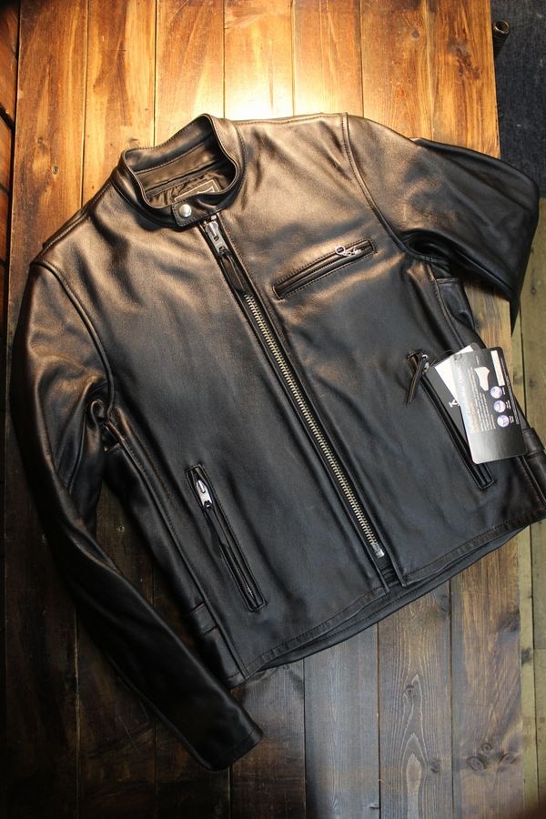 カドヤ(KADOYA)K'S LEATHER FPS-2-SFT レザーシングルジャケット