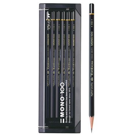 トンボ鉛筆 MONO100(モノ100) 1ダース｜【トンボ鉛筆/TOMBOW】鉛筆
