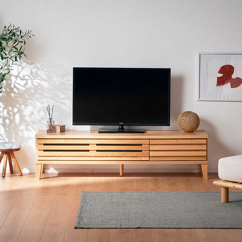 EKK36 岡家具 スカラ テレビボード ウォールナット無垢材 ローボード