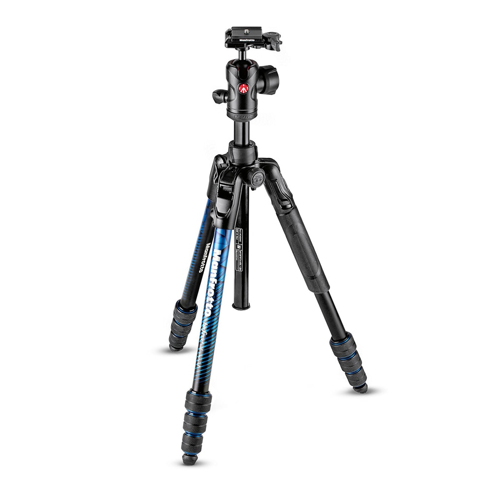 Manfrotto befreeアドバンス アルミニウムT三脚キット ブルー
