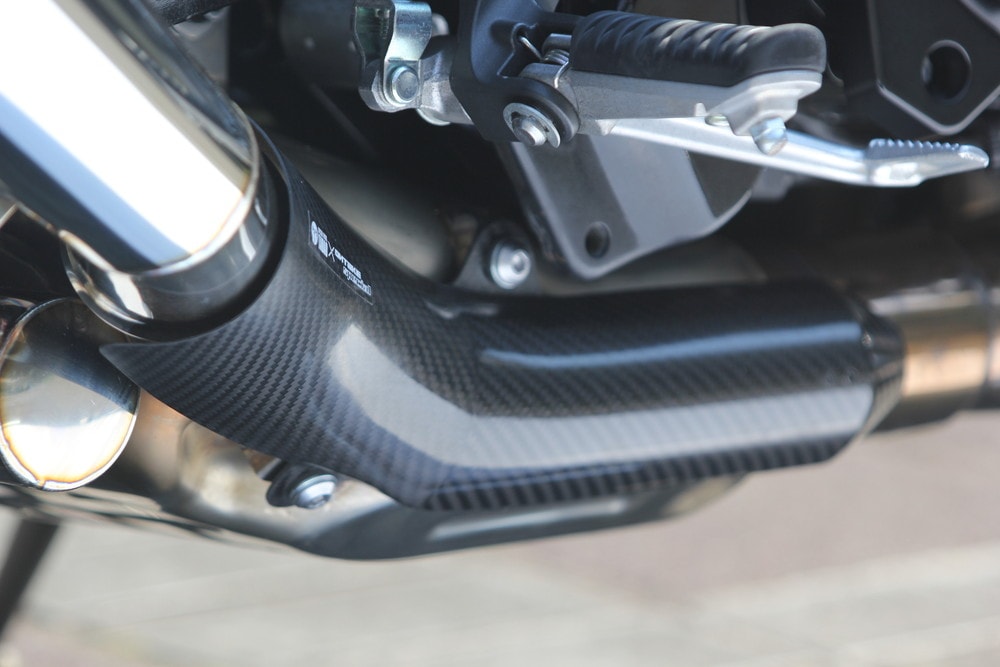 22 Z900RS｜POWER BOX 用 CFRP製 ヒートガード｜SP忠男 | オリジナル