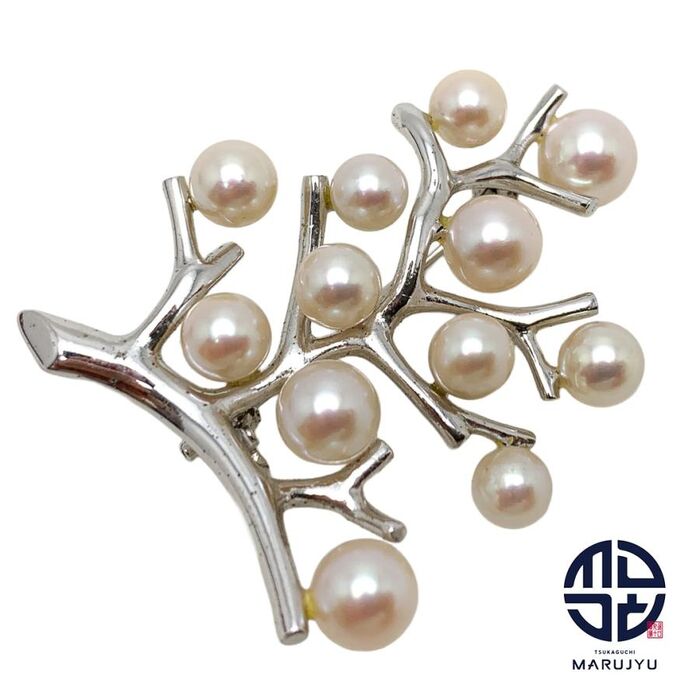 Mikimoto シルバーパールブローチ 楽天市場】ミキモト パール 真珠