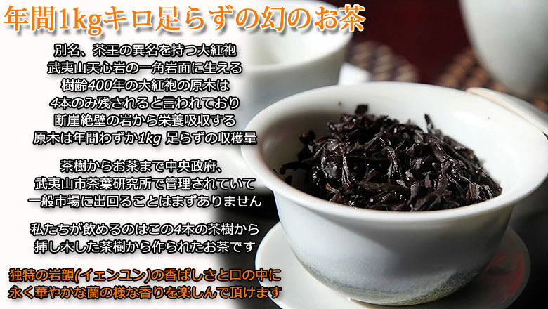 中国茶 高級烏龍茶 大紅袍(水仙)25g