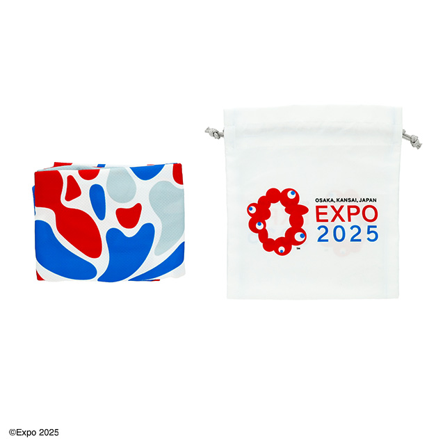 2025大阪・関西万博 デザイン ひんやりタオル(羽織りタイプ