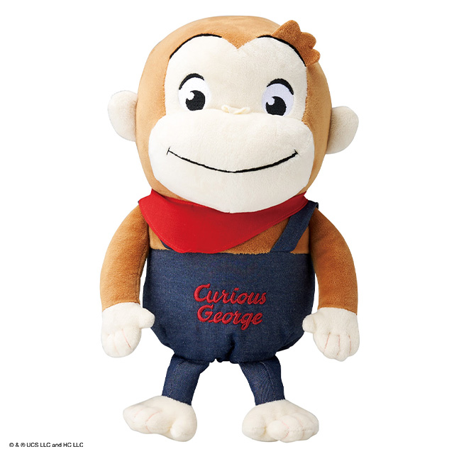 Amazon.co.jp: おさるのジョージ ぬいぐるみ メガジャンボ リュック で