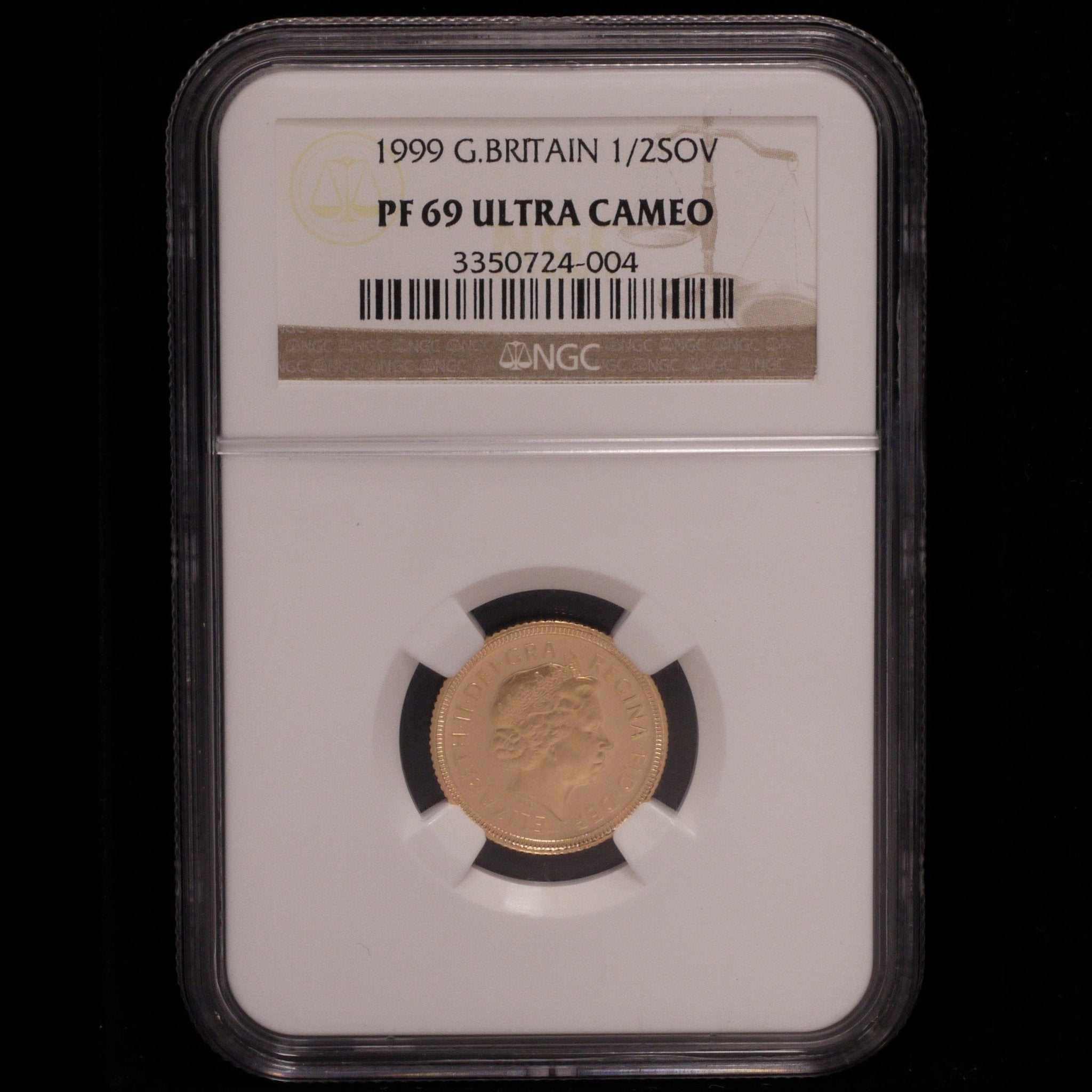 NGC PF69 1/4ソブリン金貨【22金】 エリザベス2世2009 NGC PF69 1/4