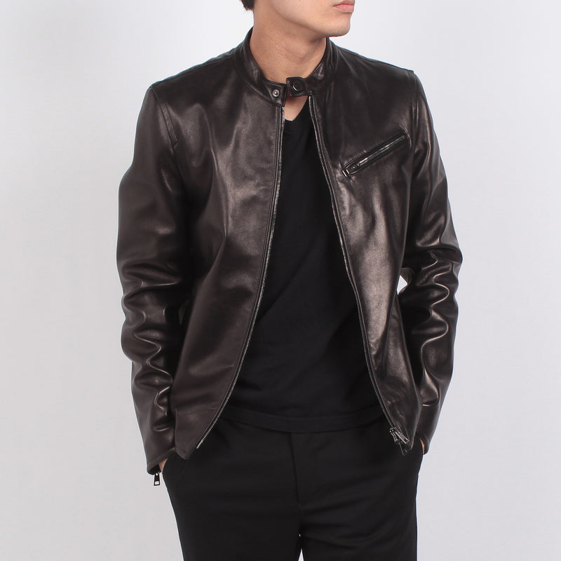 MOLEC（モレック）プロンジェラムレザー シングルライダース