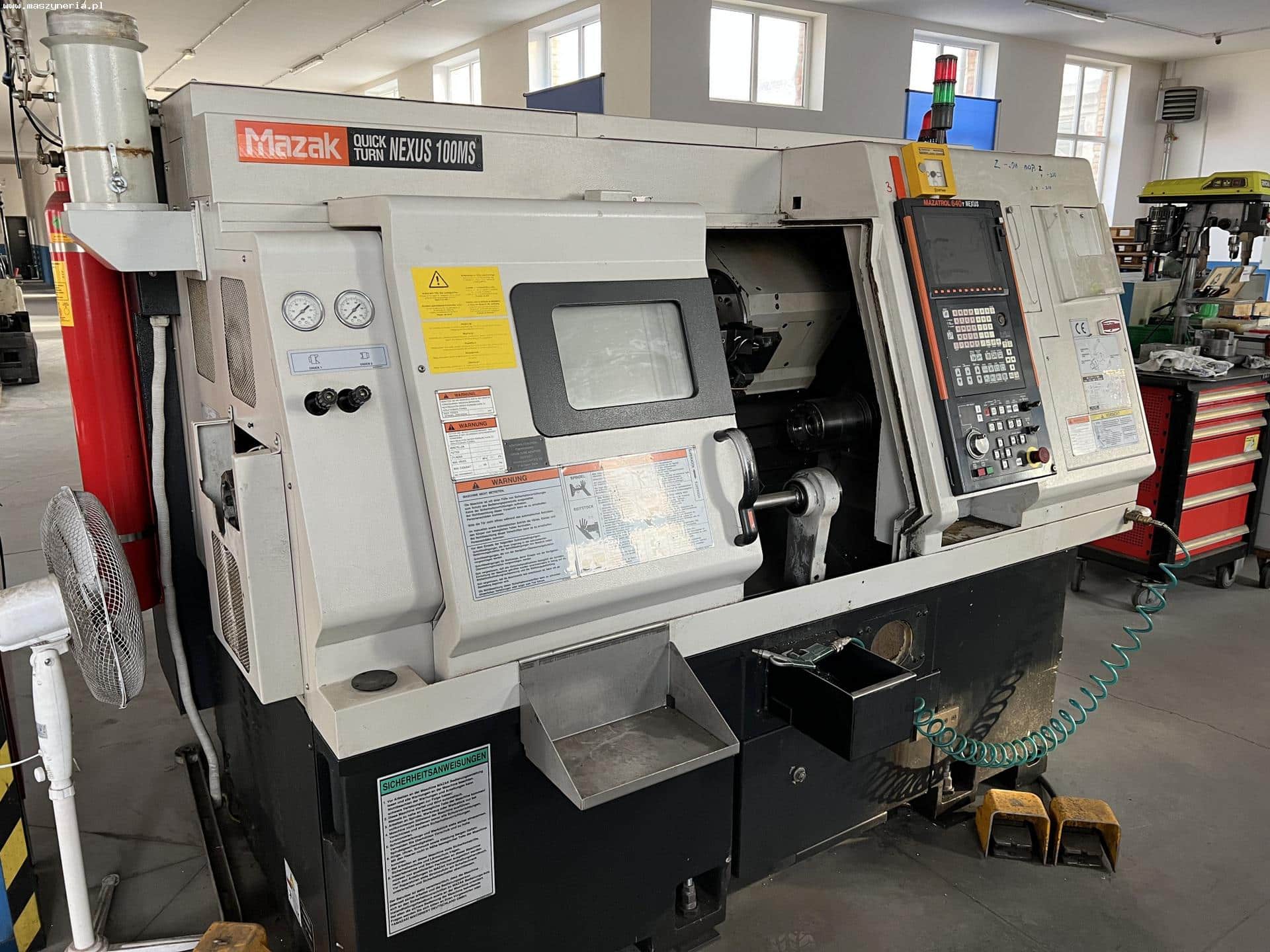 MAZAK QUICK TURN NEXUS 100MS CNC lathe