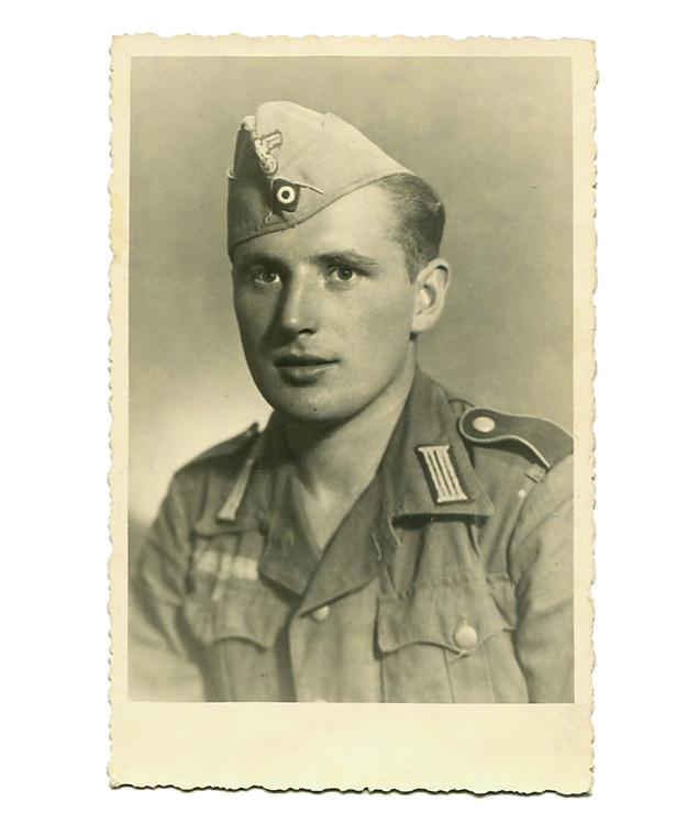 WWII ドイツ軍、戦時ポストカード(ポートレート)/実物・極上