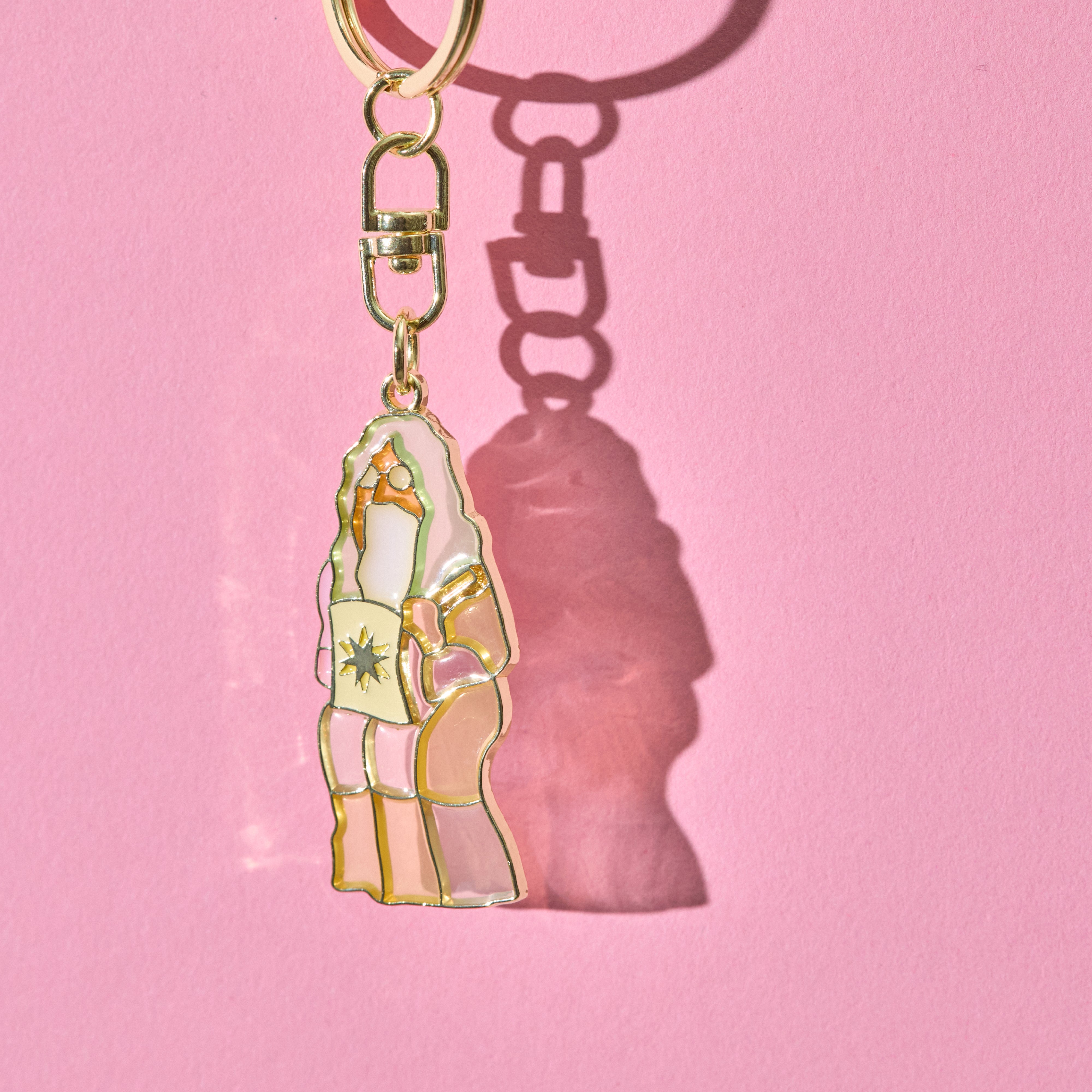 4点セット wonder museum ステンドグラスキーホルダー Wonder Museum