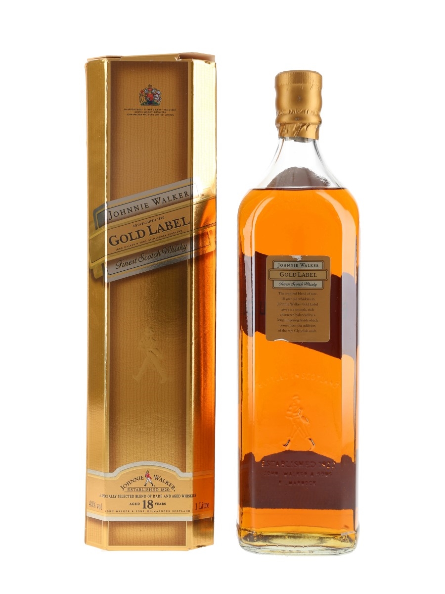 Johnnie Walker Gold Label 18 Year Old - Lot 96849 - Buy/Sell