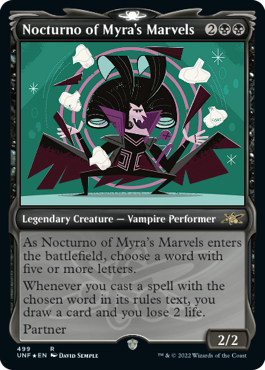 MTG】UNFINITYコレクターブースター限定排出のカードは何がある