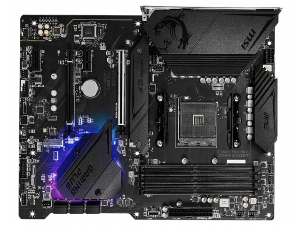 MSI MPG B550 GAMING PLUS AMD 500シリーズ Socket AM4対応 AMD B550