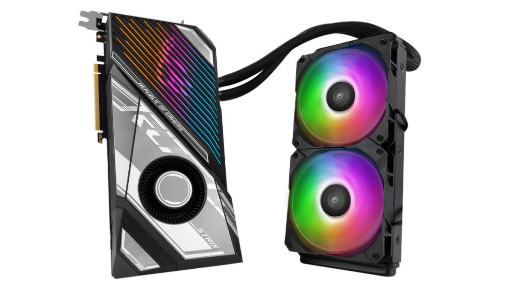 ASUS ROG STRIXブランドから簡易水冷ユニットのRTX 3090 Ti搭載カード