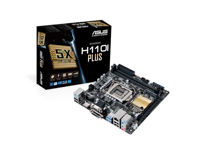 ASUS H110I-PLUS インテル 100シリーズ LGA1151対応 intel H110チップ