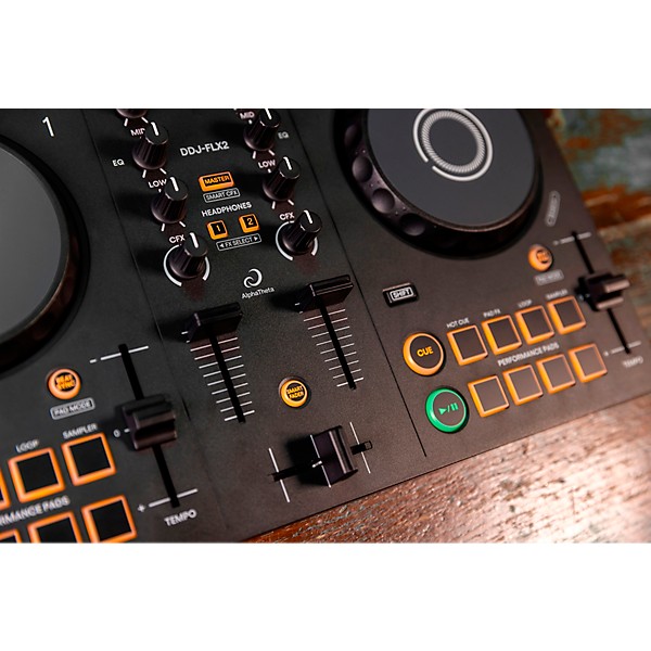 Open Box AlphaTheta DDJ-FLX2 Entry-Level DJ Controller for