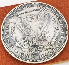 オールドモーガンコインコンチョ1921年 ランクXF/AU | レザークラフト