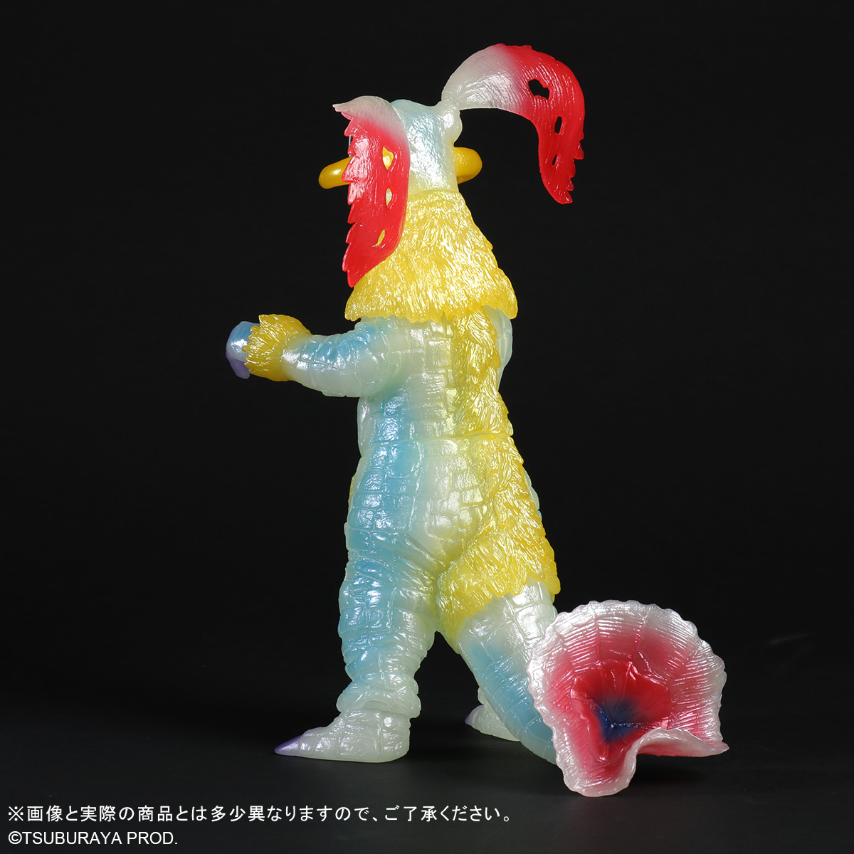 大怪獣シリーズ ルナチクス 蓄光 Ver.少年リック ソフビ フィギュア 大