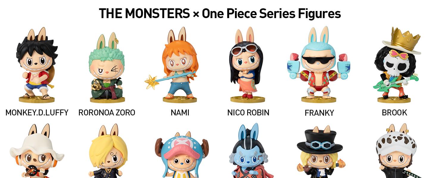 米国ポップマートザ・モンスターズ × ワンピース シリーズ ブラインド