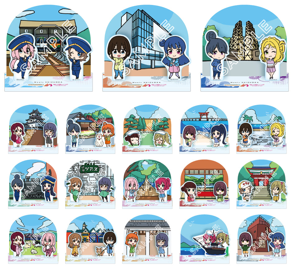 GOODS LINE-UP｜Meets SHIZUOKA 〜ゆるキャン△ × ラブライブ