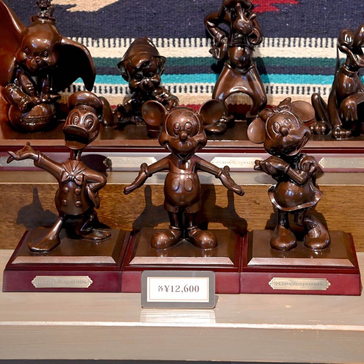 フィギュア ミニーマウス 「ディズニー」 ペデストリアンブロンズ 東京