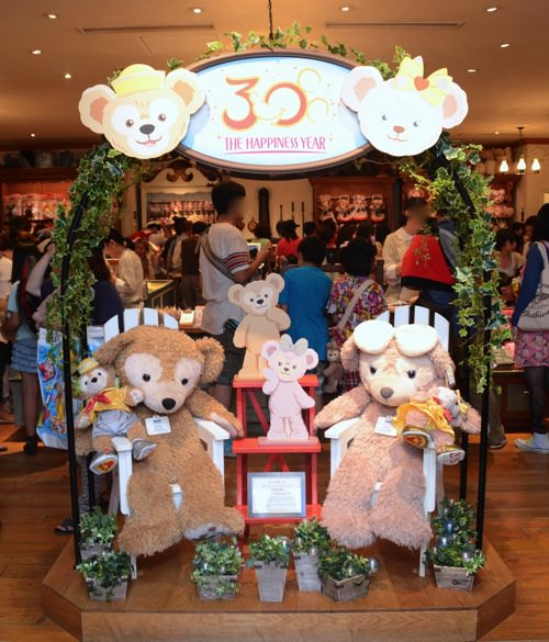 ダッフィー シェリーメイ オブジェ ウッドボード TDS 30周年 限定品