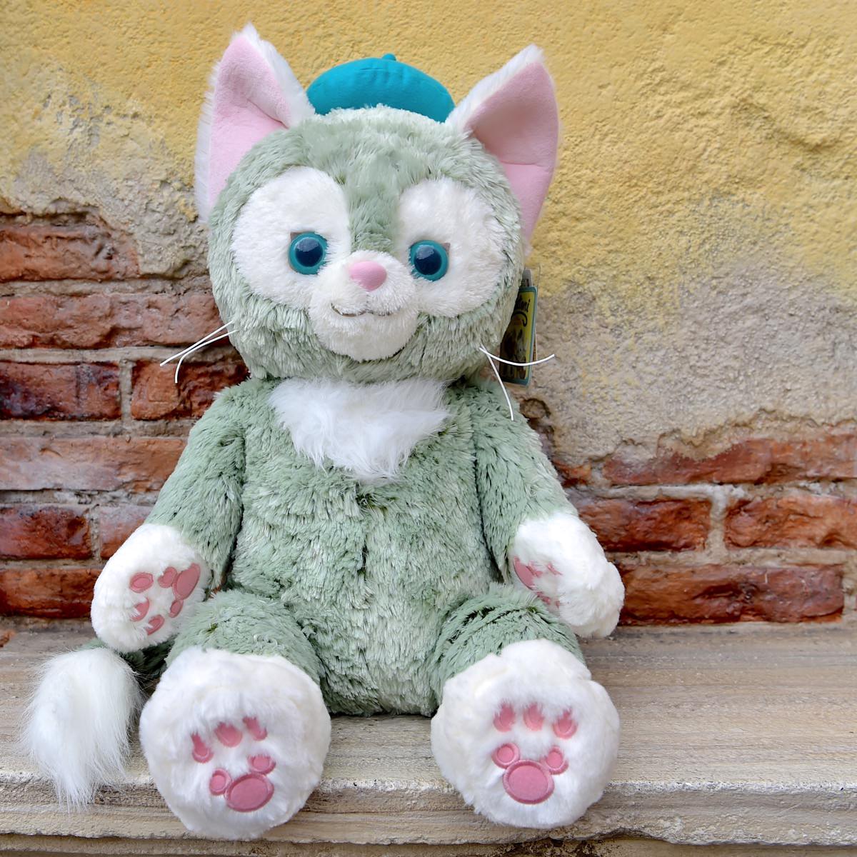 値札付き】ダッフィー ジェラトーニぬいぐるみM 東京ディズニーシー